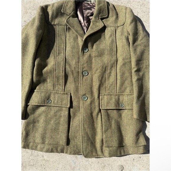 Holland Holland London Blazer Jacket Mens Medium Rifle Makers Tweed Vintage - Picture 6 of 8